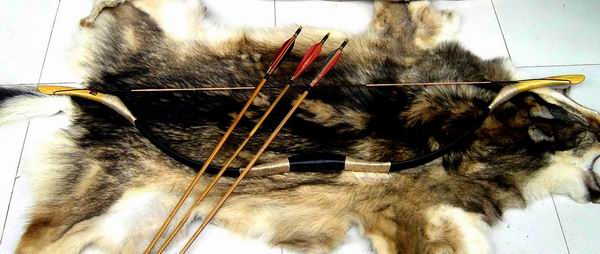 汉弓（H-1型）牛皮